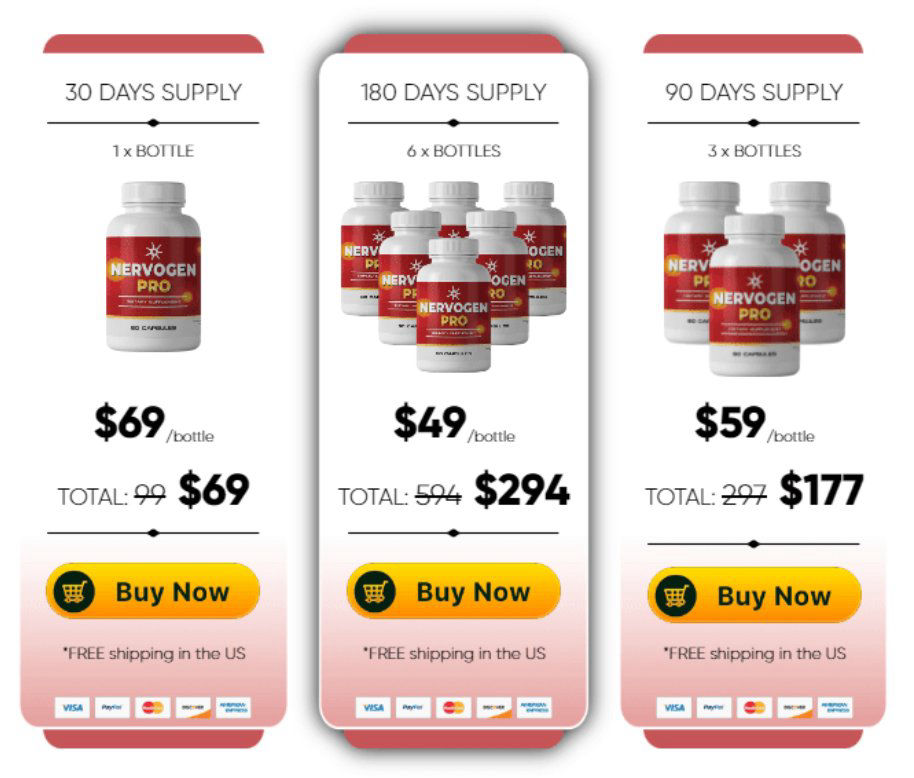 Nervogen Pro best pricing